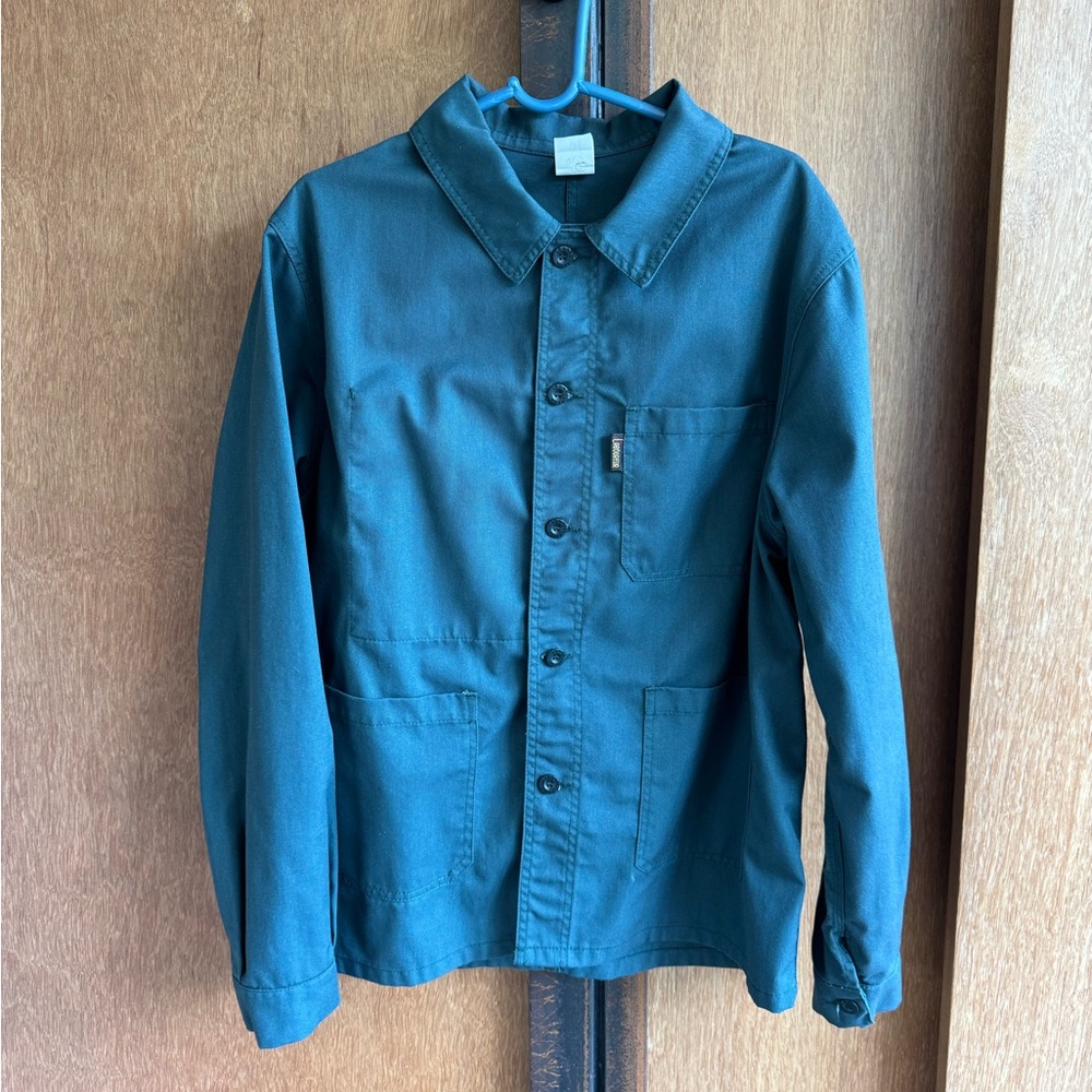 Le Laboureur French Work Jacket in French Green via Gardenheir - Large